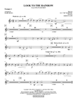Look To The Rainbow - Trumpet 1