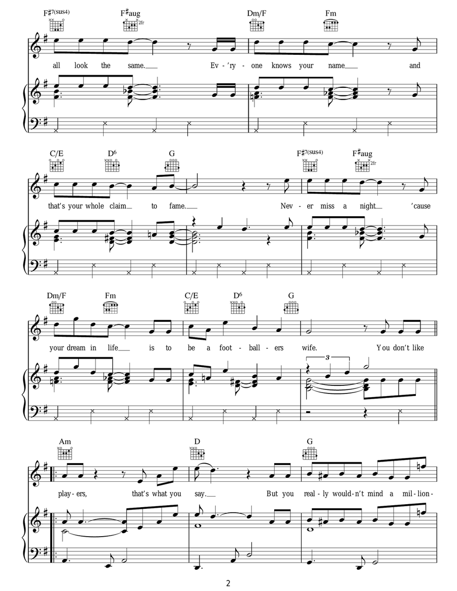 F**k Me Pumps F**k Me Pumps Acoustic Guitar scores gallery preview page 2