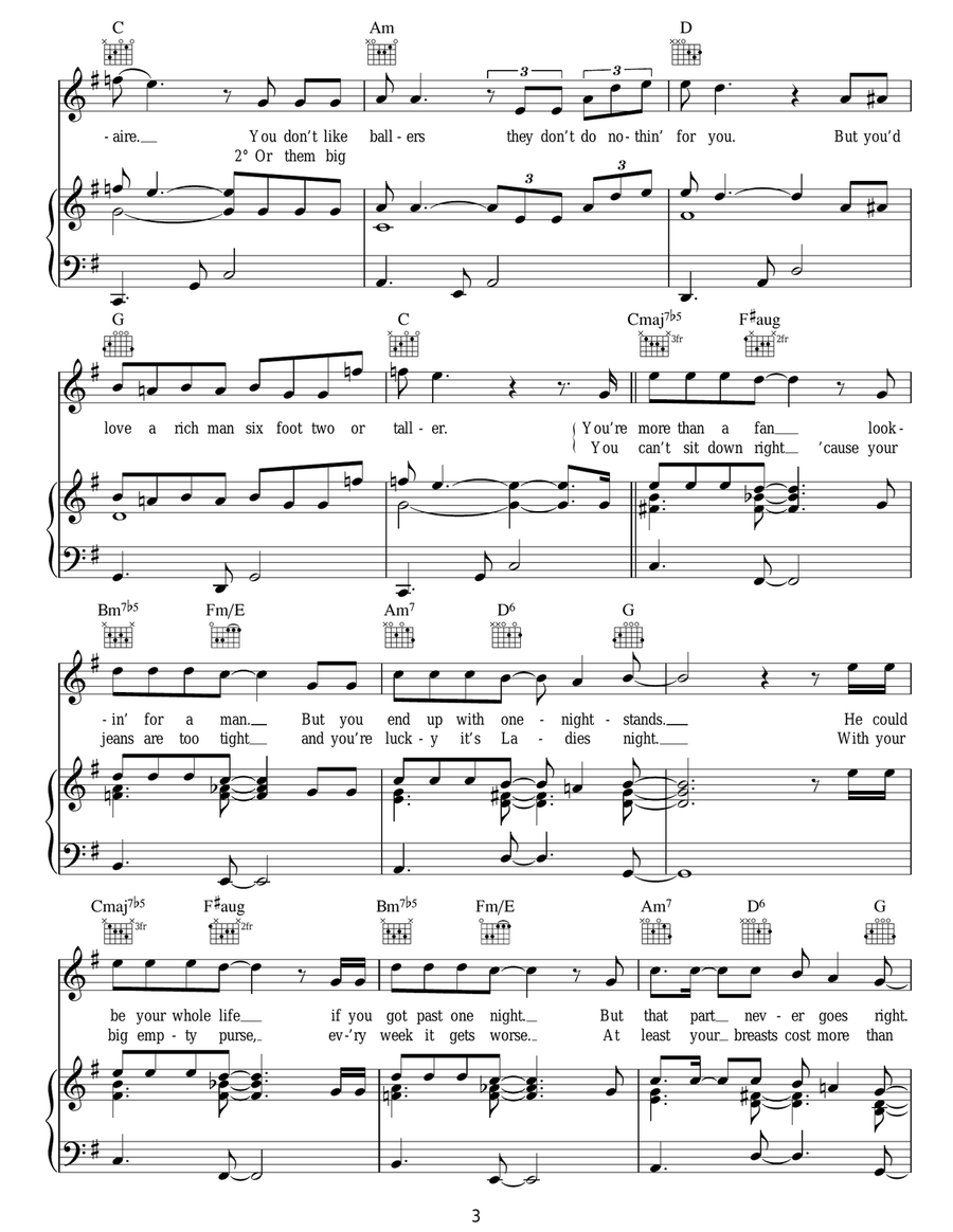 F**k Me Pumps F**k Me Pumps Acoustic Guitar scores gallery preview page 3