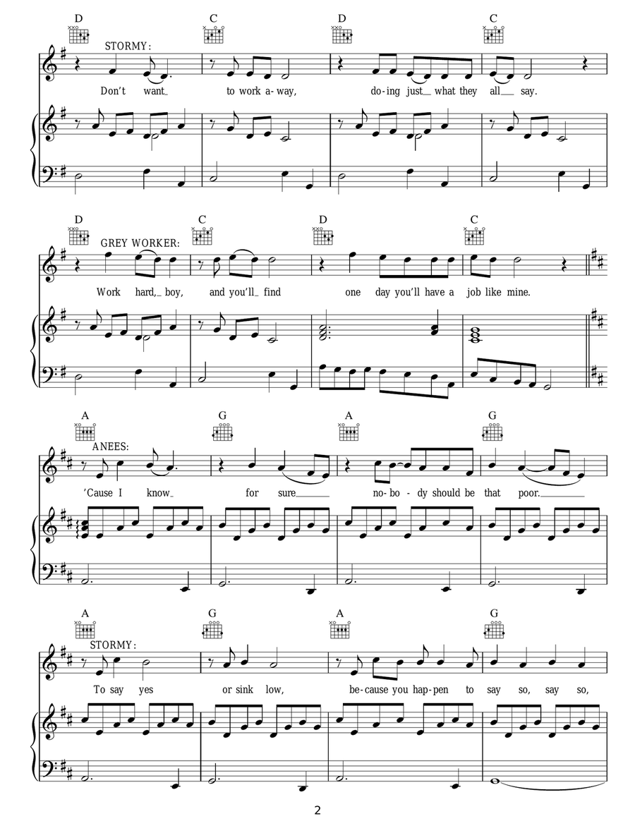 But I Might Die Tonight But I Might Die Tonight Acoustic Guitar scores gallery preview page 2