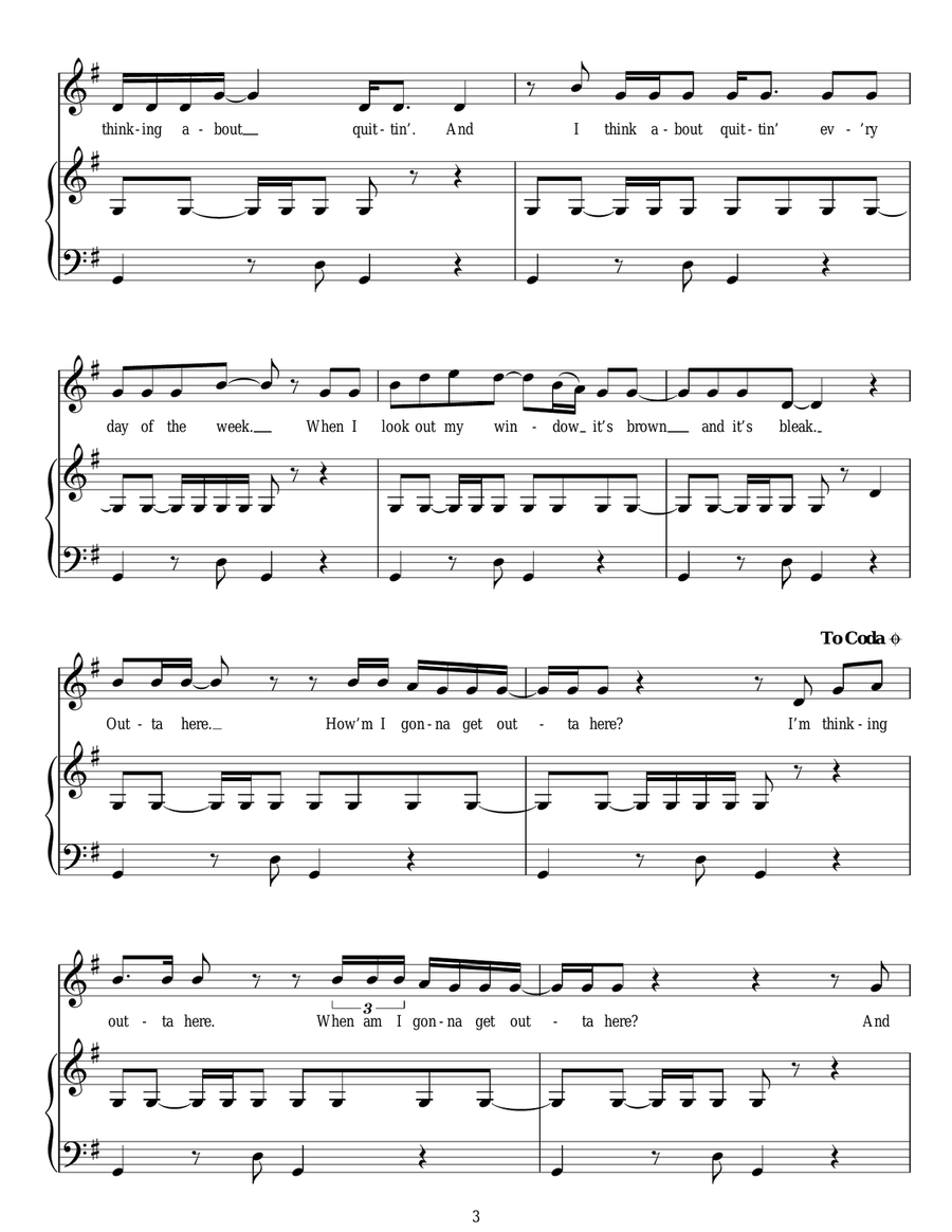 Once Upon A Time There Was An Ocean Acoustic Guitar scores gallery preview page 3