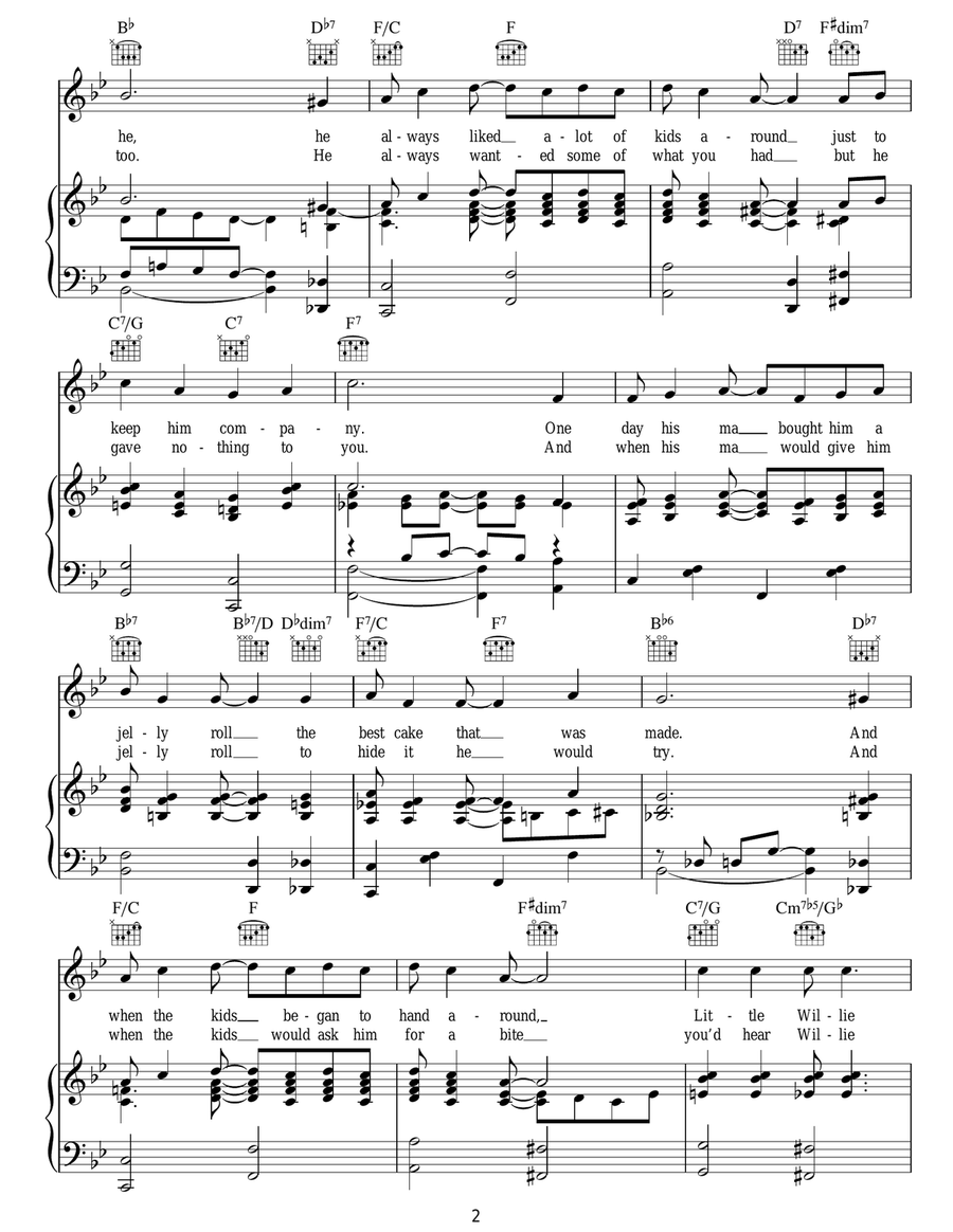 I Ain't Gonna Give Nobody None Of This Jelly Roll Guitar scores gallery preview page 2