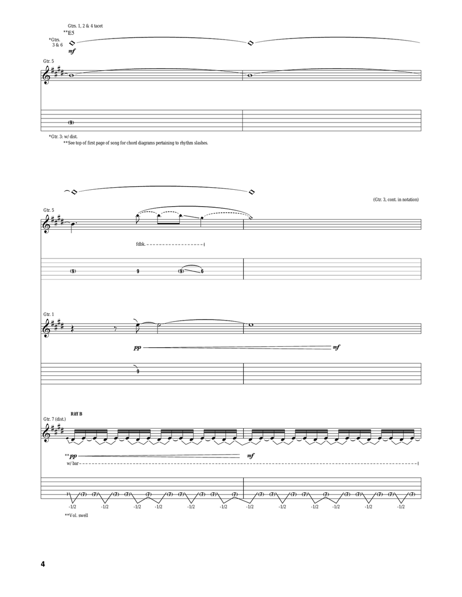 Fighting The Gravity Fighting The Gravity Acoustic Guitar scores gallery preview page 4