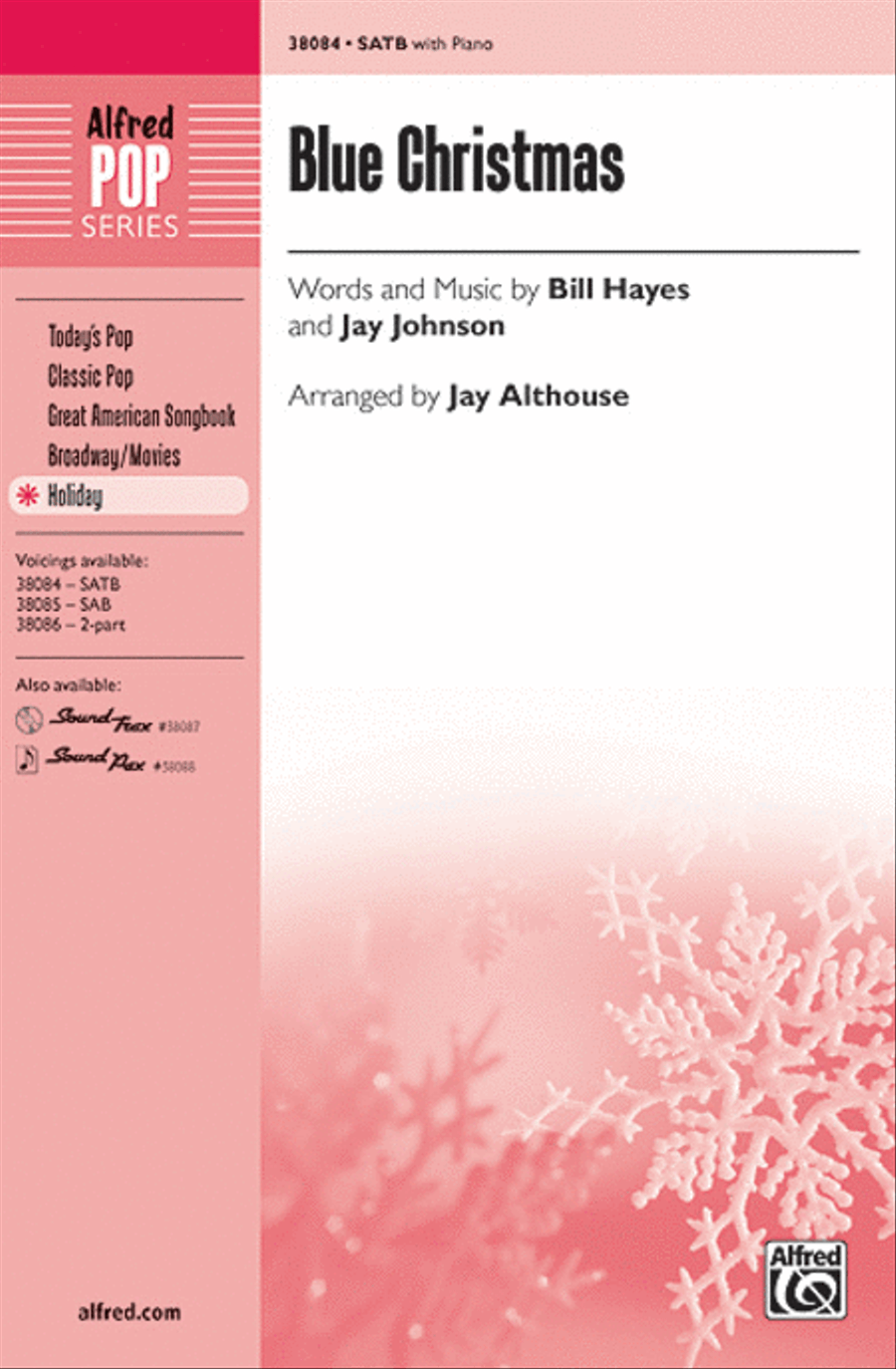 Blue Christmas Blue Christmas 4-Part scores gallery preview page 1