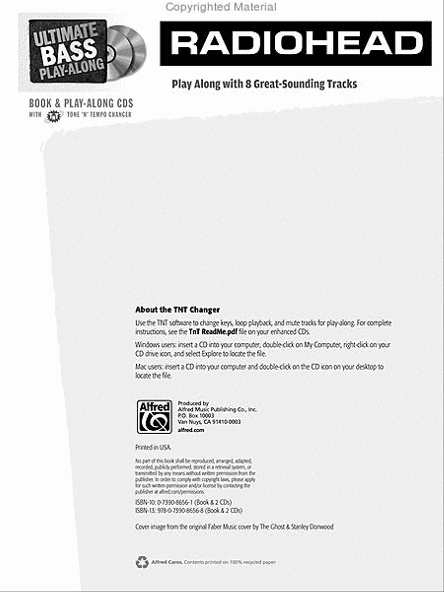 Radiohead – Ultimate Bass Play-Along Bass Guitar Tablature scores gallery preview page 2