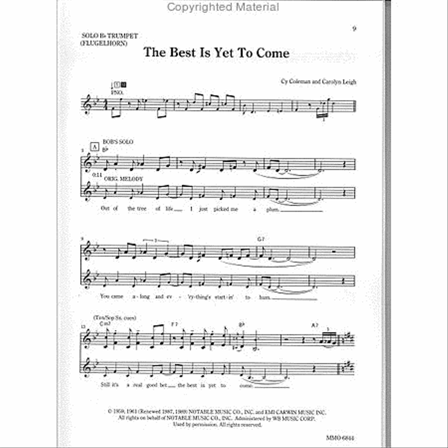 Stardust Standards for Trumpet – Volume 4 Trumpet Solo scores gallery preview page 2