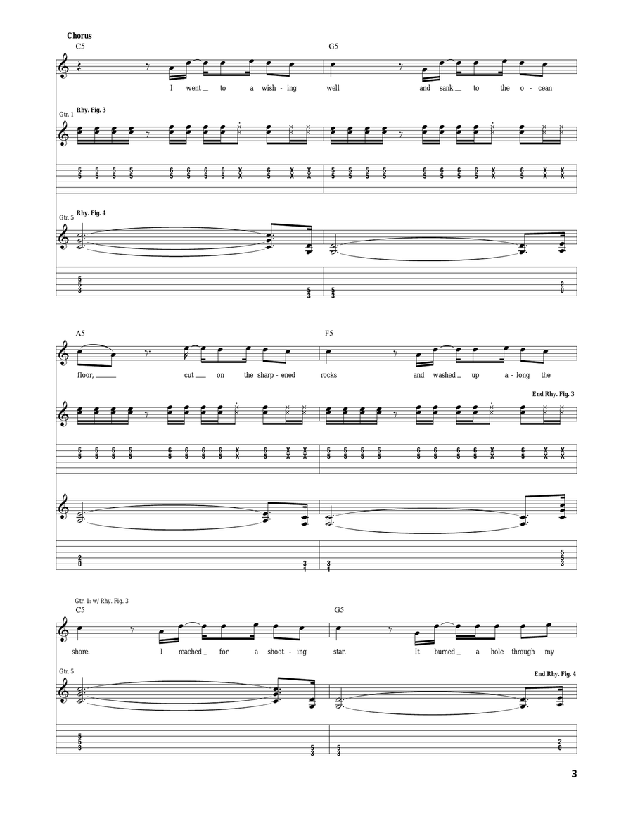 Wishing Well Wishing Well Acoustic Guitar scores gallery preview page 3