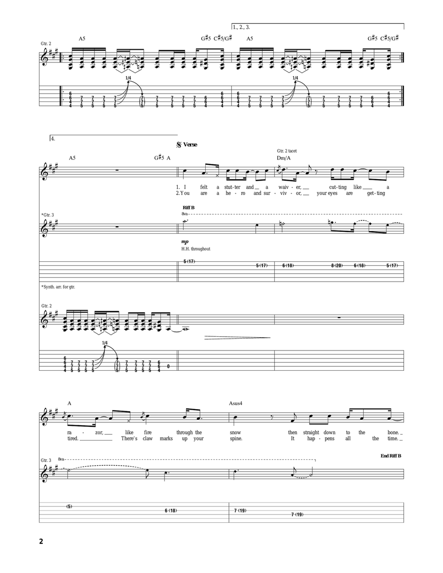 Snake Charmer Snake Charmer Acoustic Guitar scores gallery preview page 2