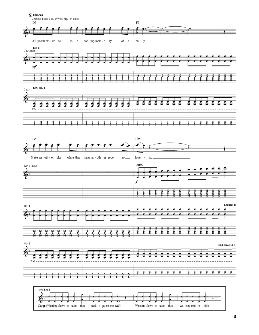 Bully Bully Acoustic Guitar scores gallery preview page 3