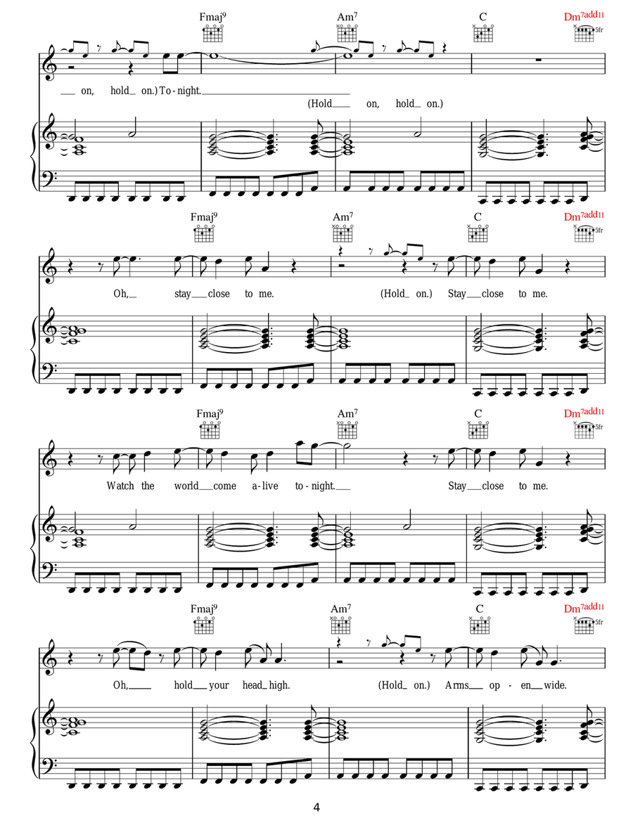 Greatest Day Greatest Day Acoustic Guitar scores gallery preview page 4