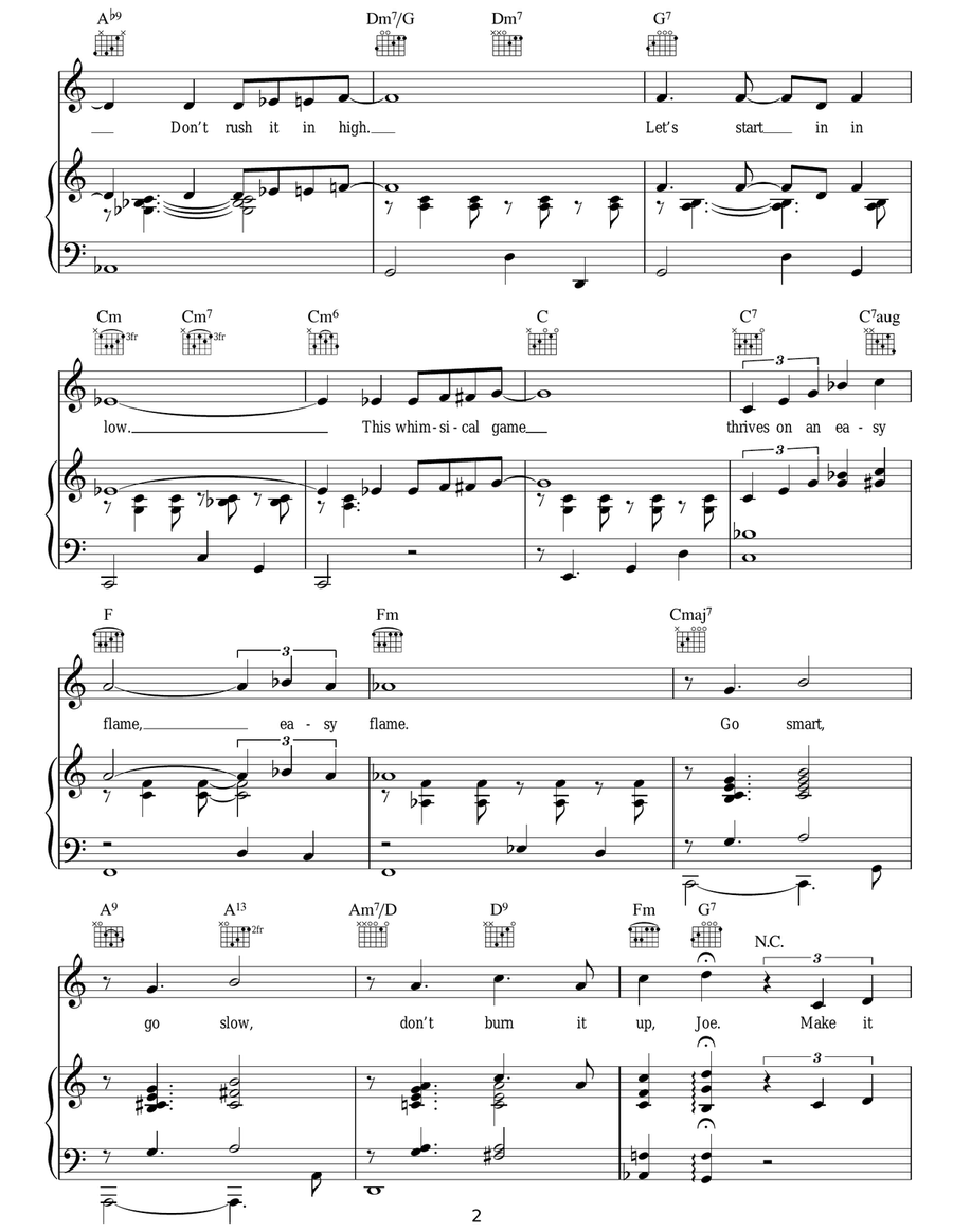 Take It Slow, Joe Take It Slow, Joe Guitar scores gallery preview page 2