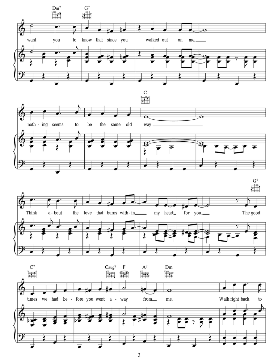 Walk Right Back Walk Right Back Acoustic Guitar scores gallery preview page 2