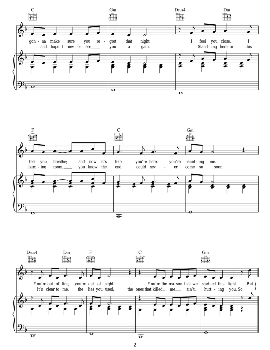Warzone Warzone Acoustic Guitar scores gallery preview page 2