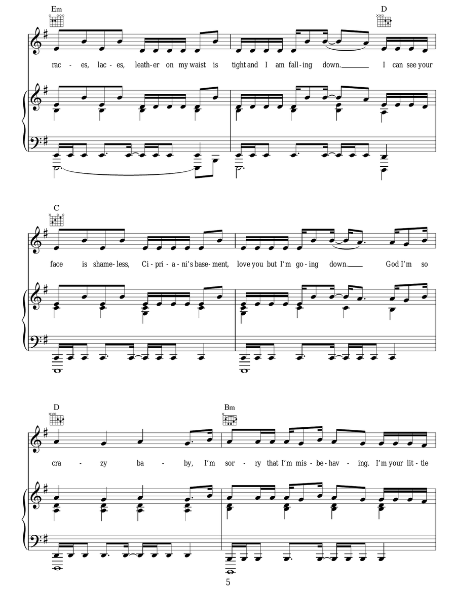 Off To The Races Off To The Races Acoustic Guitar scores gallery preview page 5
