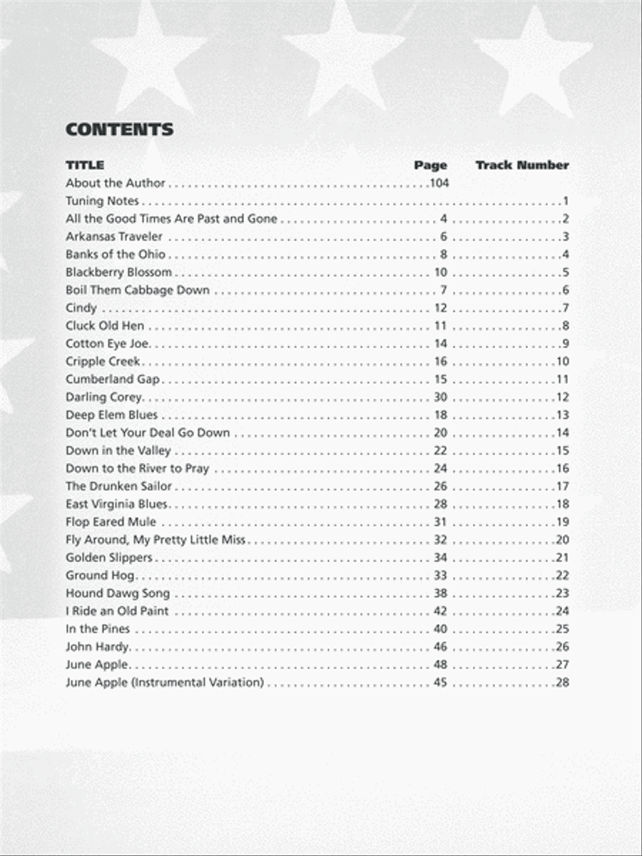American Roots Music for Ukulele Ukulele scores gallery preview page 2