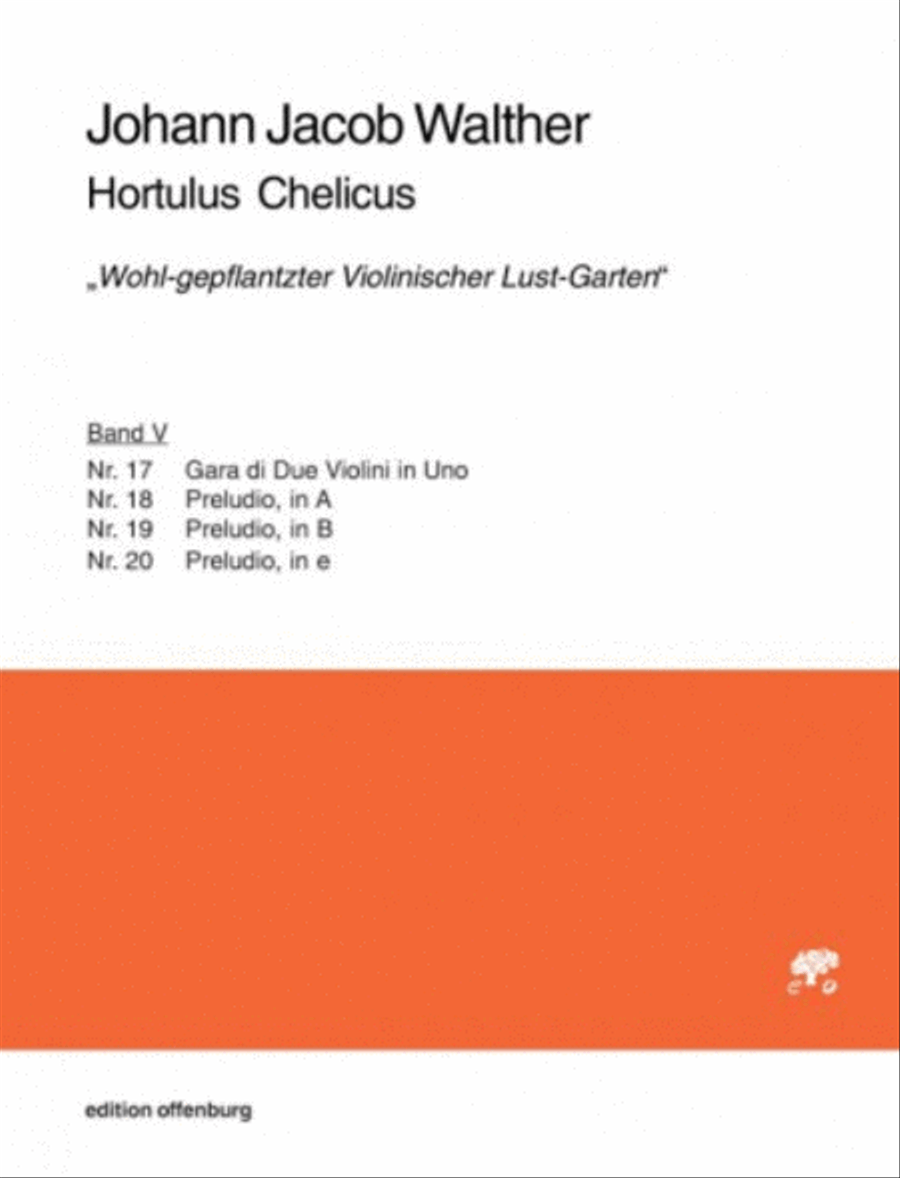 Hortulus Chelicus V School and Community scores gallery preview page 1