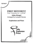 Concertino No. 1 in Bb Major First Movement