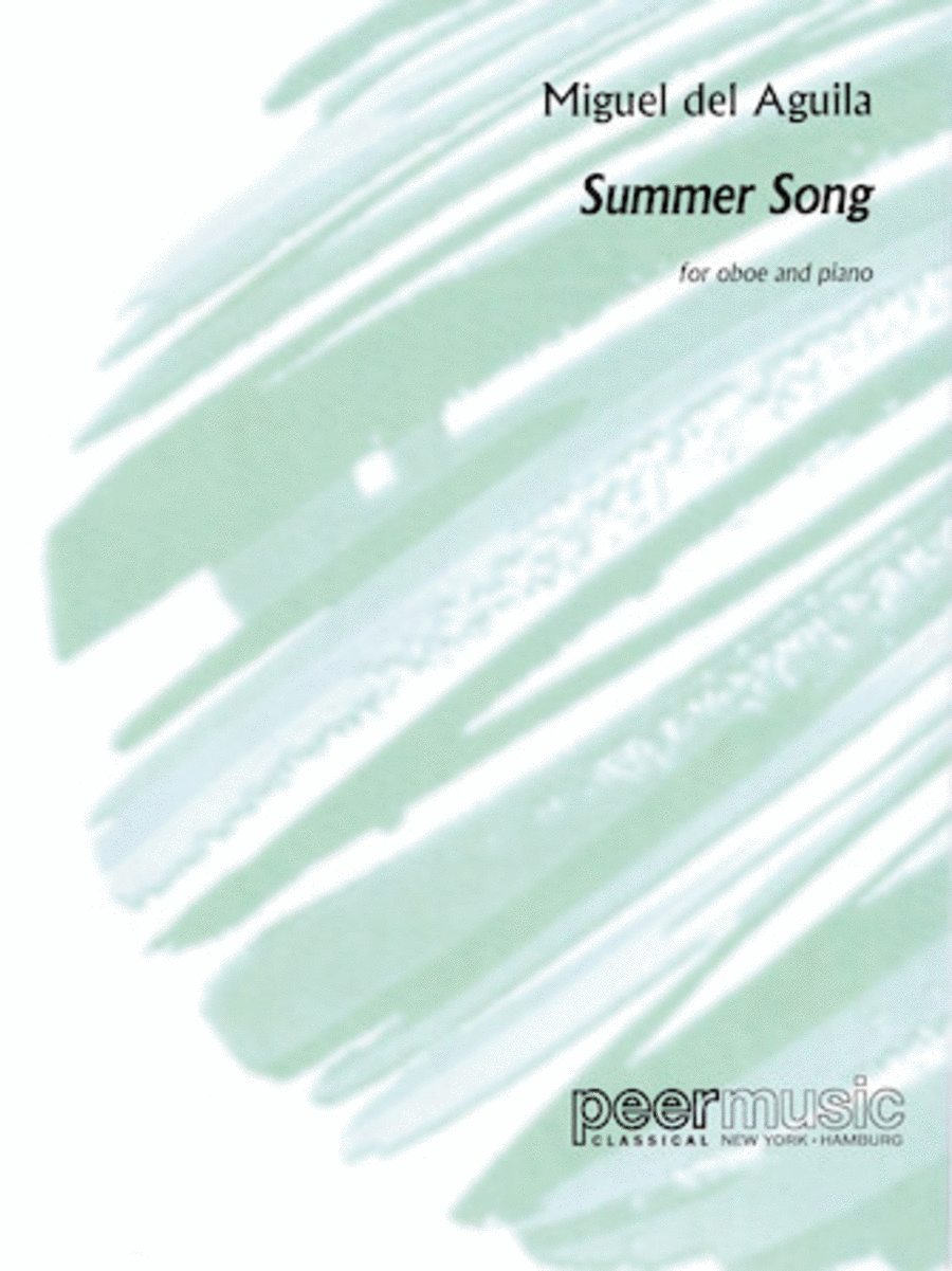 Summer Song, Op. 26 Piano Accompaniment scores gallery preview page 1