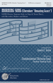 Morning Song (SATB)