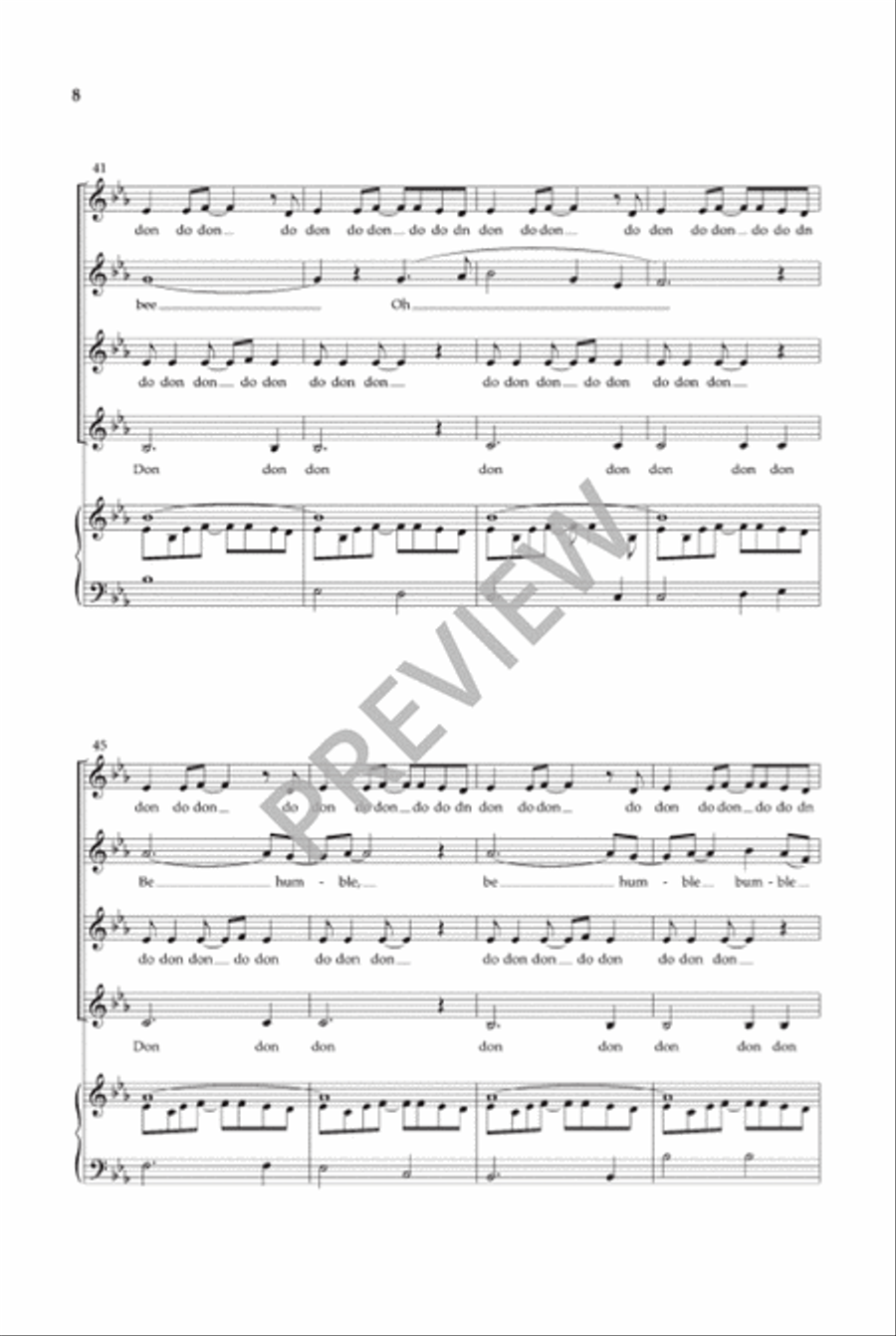 Bumble Bee - SSAA (Vocal Score) SSAA scores gallery preview page 7