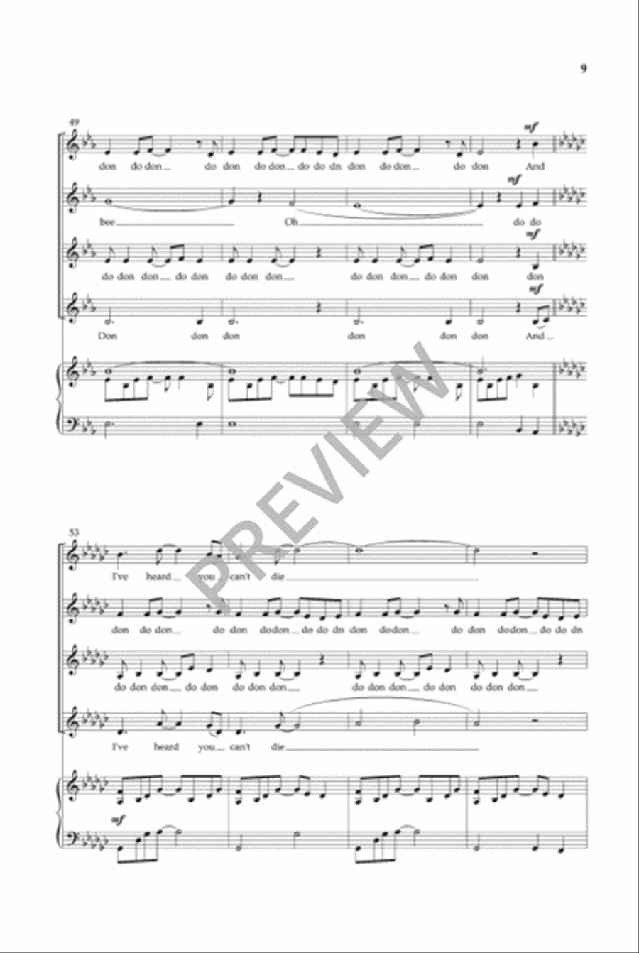 Bumble Bee - SSAA (Vocal Score) SSAA scores gallery preview page 8