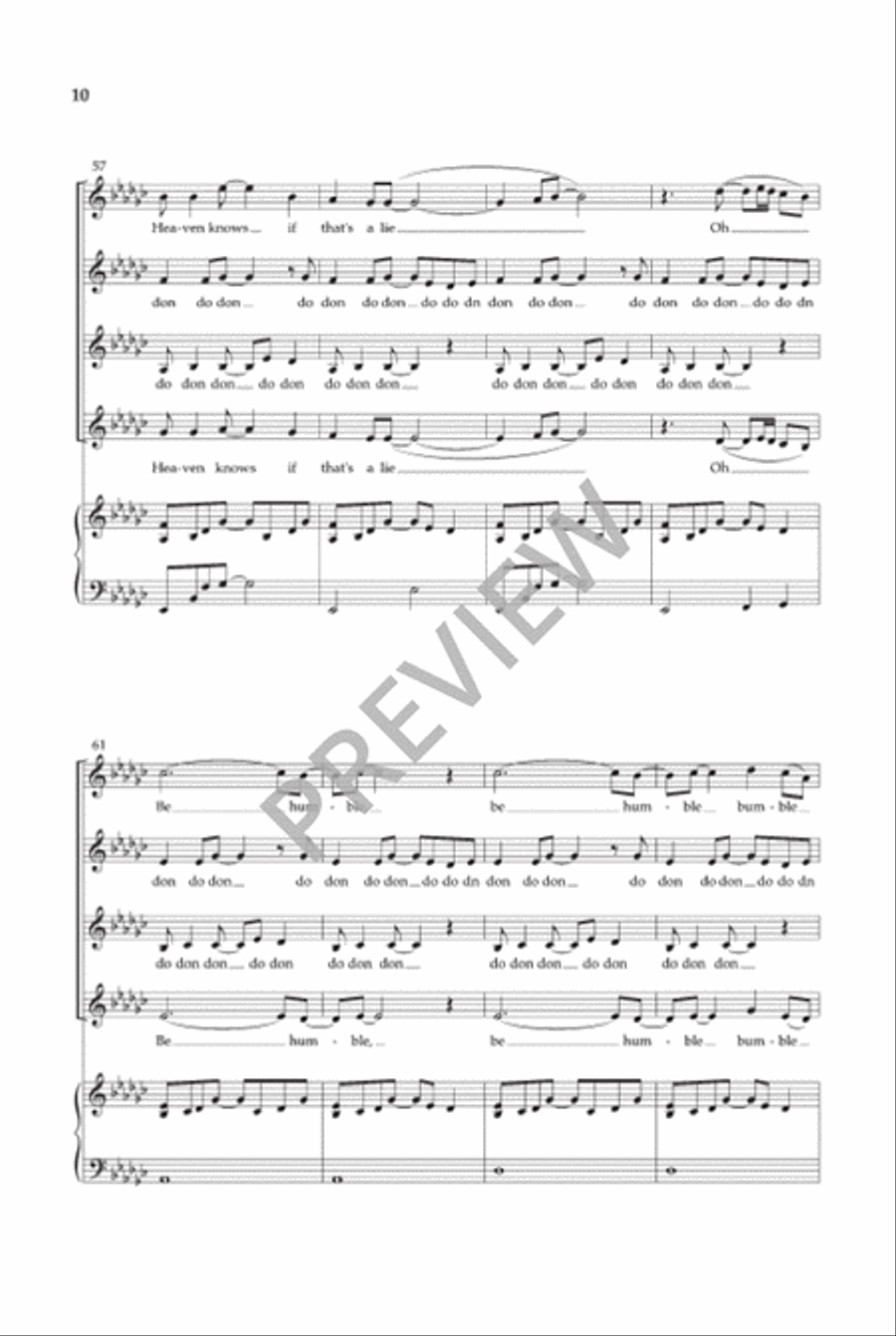 Bumble Bee - SSAA (Vocal Score) SSAA scores gallery preview page 9