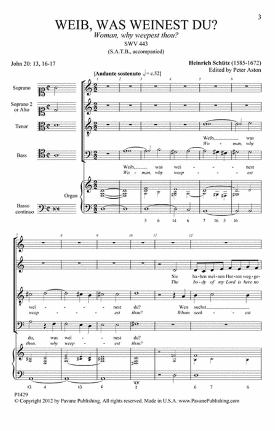 Weib, Was Weinest Du? Weib, Was Weinest Du? 4-Part scores gallery preview page 2