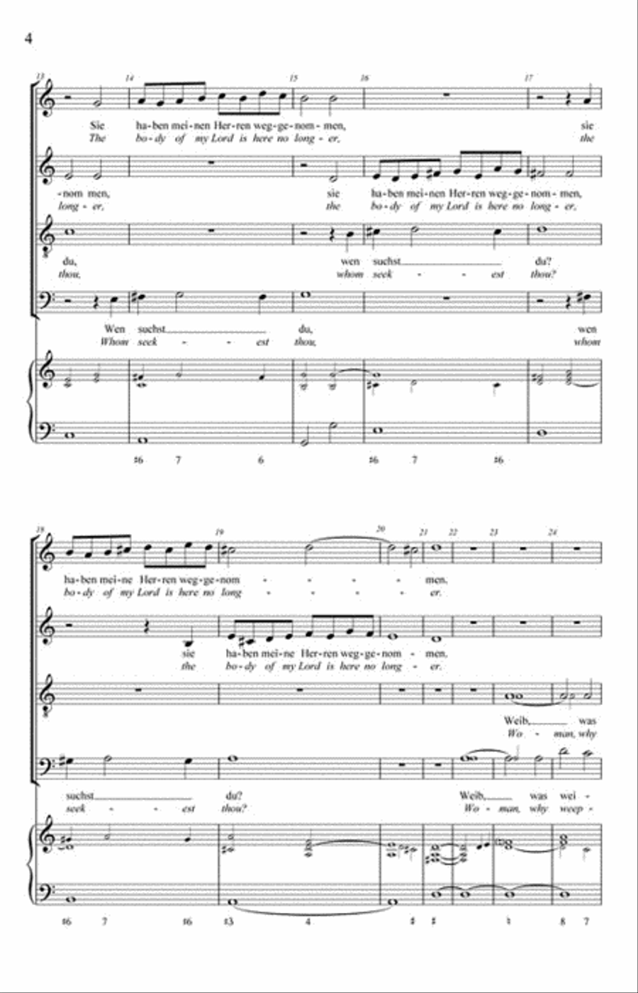 Weib, Was Weinest Du? Weib, Was Weinest Du? 4-Part scores gallery preview page 3