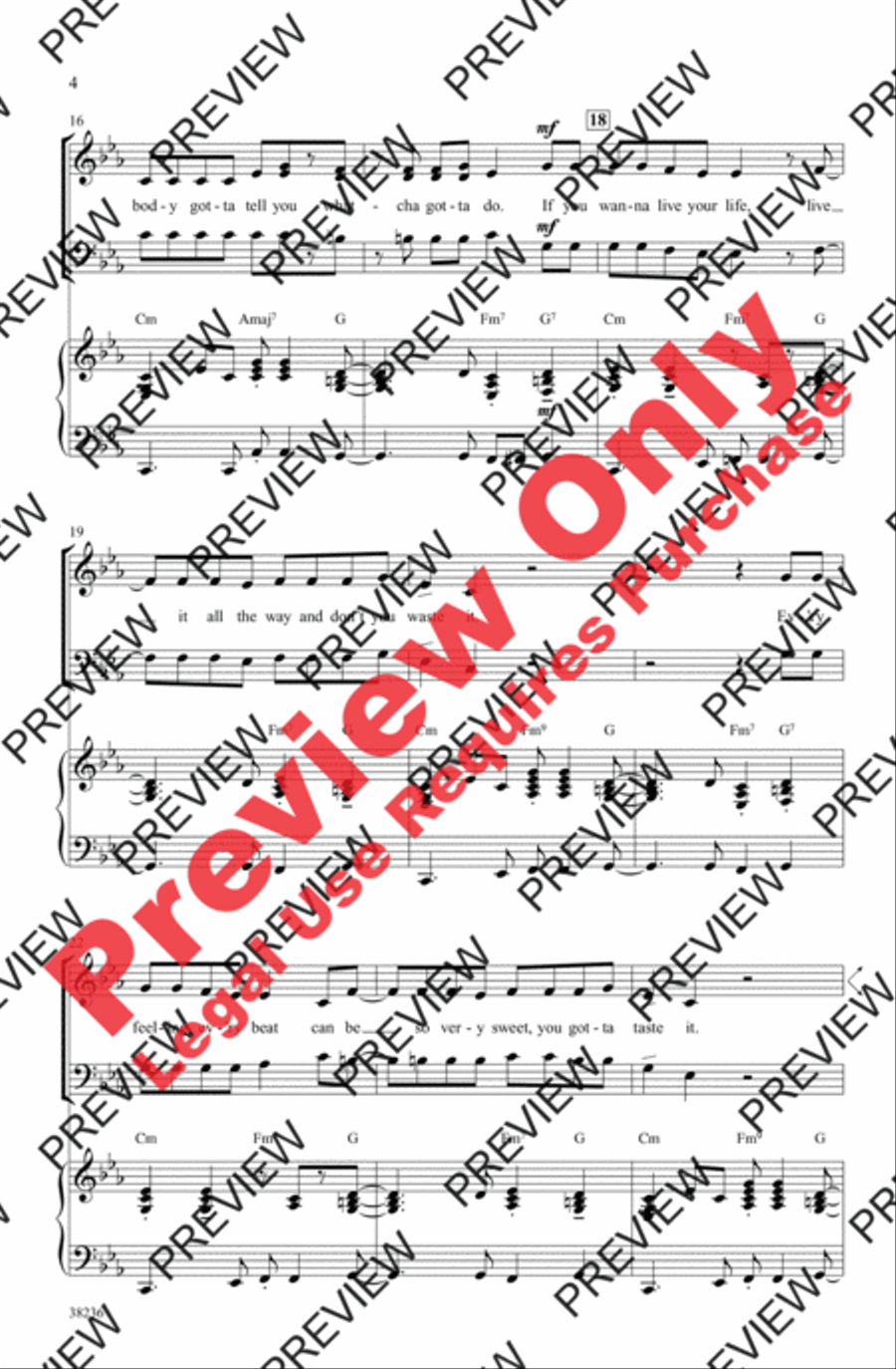 Let's Get Loud Let's Get Loud 3-Part scores gallery preview page 15