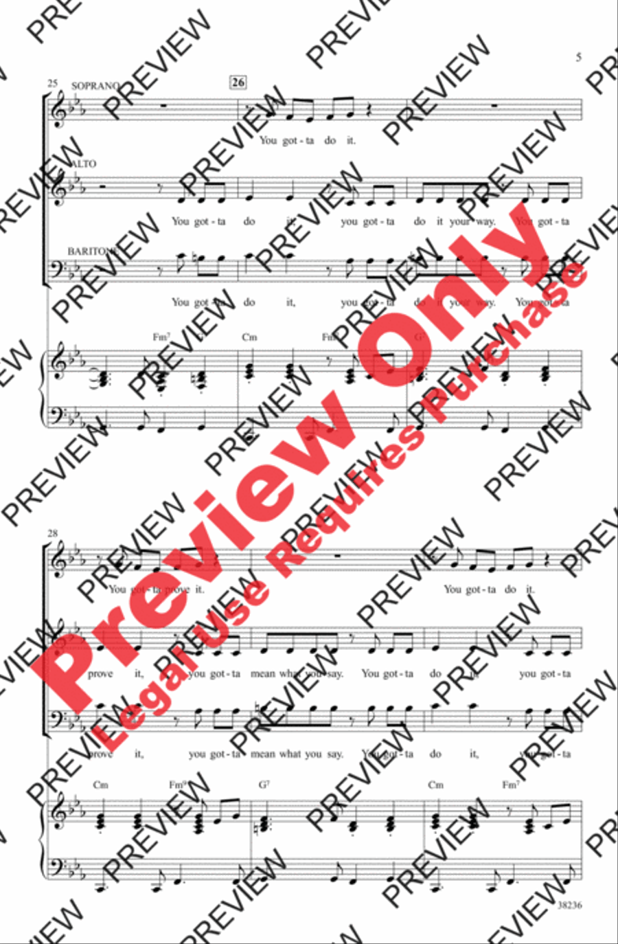 Let's Get Loud Let's Get Loud 3-Part scores gallery preview page 16