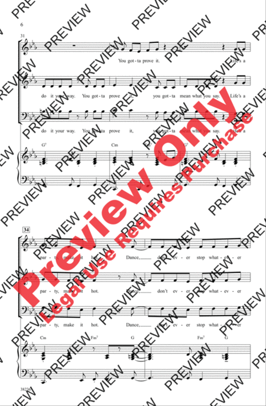 Let's Get Loud Let's Get Loud 3-Part scores gallery preview page 17