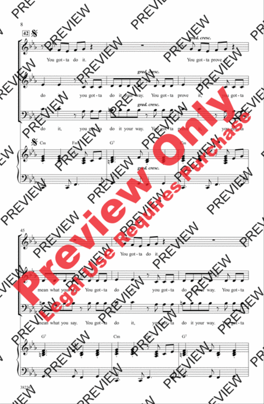 Let's Get Loud Let's Get Loud 3-Part scores gallery preview page 19