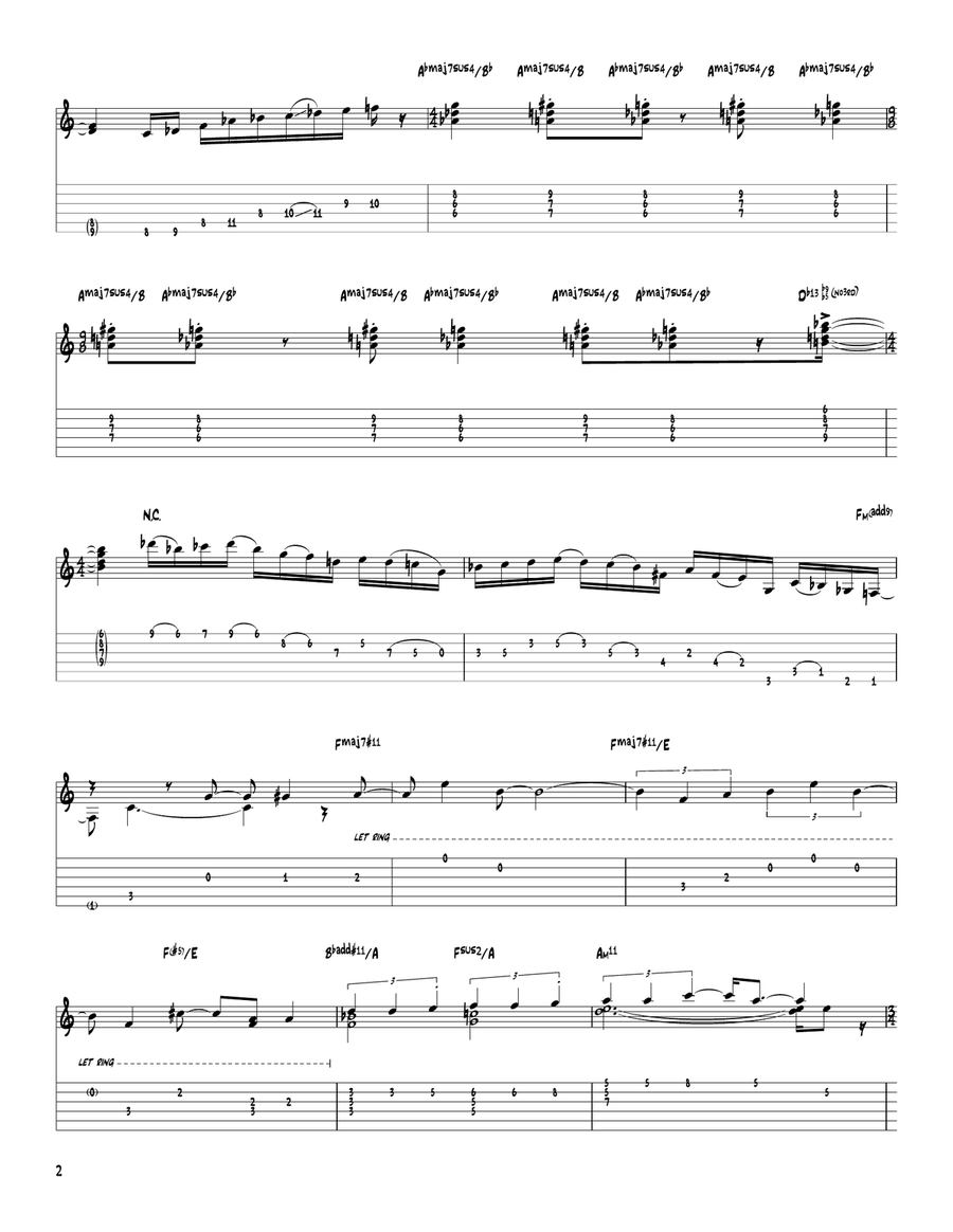 Let's Move Let's Move Electric Guitar scores gallery preview page 2
