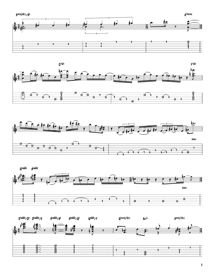 Let's Move Let's Move Electric Guitar scores gallery preview page 3
