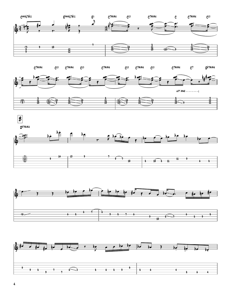 Let's Move Let's Move Electric Guitar scores gallery preview page 4
