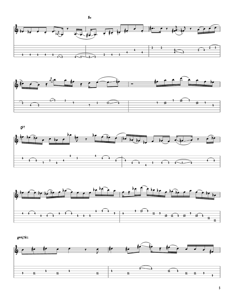 Let's Move Let's Move Electric Guitar scores gallery preview page 5