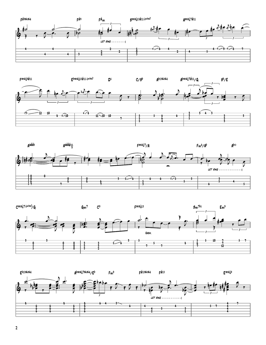 Snova Snova Electric Guitar scores gallery preview page 2