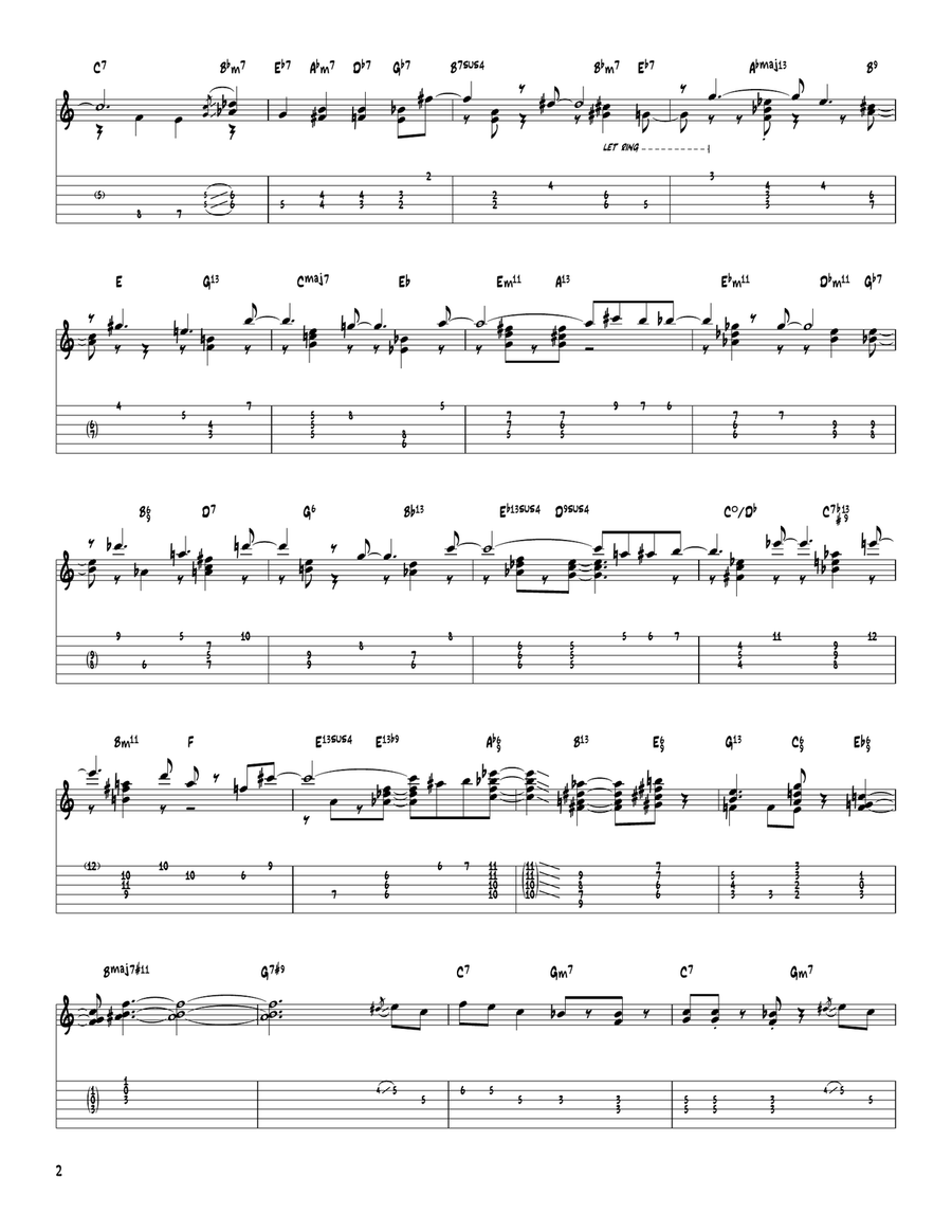 Calvin's Keys Calvin's Keys Electric Guitar scores gallery preview page 2