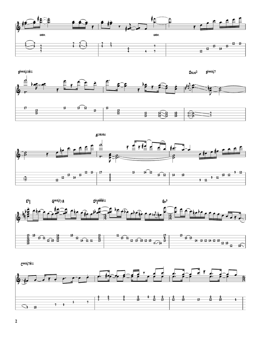 Day Trip Day Trip Electric Guitar scores gallery preview page 2