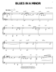 Blues In A Minor (arr. Brent Edstrom)