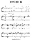 Blues In H (B) (arr. Brent Edstrom)