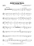 Auld Lang Syne (A Holiday Farewell for Band): (World Part) 1st Horn in E-flat