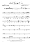 Auld Lang Syne (A Holiday Farewell for Band): (World Part) B-flat Baritone B.C.