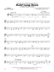 Auld Lang Syne (A Holiday Farewell for Band): (World Part) B-flat Tuba T.C.