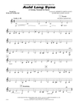 Auld Lang Syne (A Holiday Farewell for Band): (World Part) E-flat Tuba T.C.