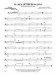 March of the Penguins, Opening Theme from (The Harshest Place on Earth): (World Part) 1st B-flat Trombone B.C.