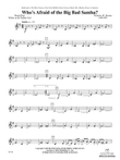 Who's Afraid of the Big Bad Samba?: (World Part) E-flat Tuba T.C.