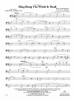 Variations on Ding Dong the Witch Is Dead (fromThe Wizard of Oz): (World Part) B-flat Baritone B.C.
