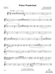 Winter Wonderland: (World Part) 1st Horn in E-flat