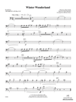 Winter Wonderland: (World Part) 1st B-flat Trombone B.C.